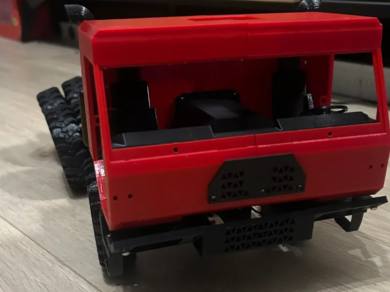 Custom 3D Printed Tatra 815: Short Haul Edition