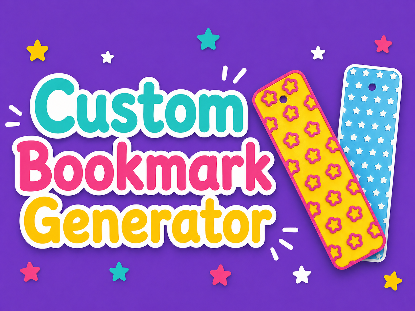 Custom Bookmark Generator