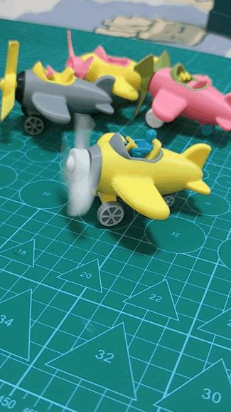 组装二战小飞机 DIY aircraft