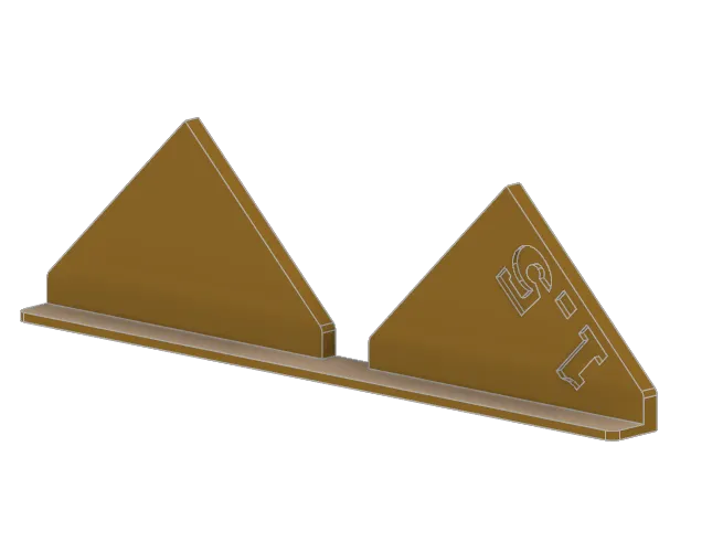 Ecken-Tool Ecken-Lineal 1,5 mm