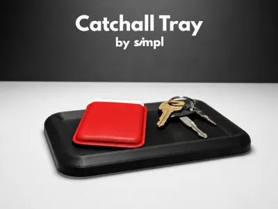 Catchall Tray for Keys, Wallet & EDC
