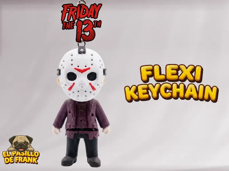 Jason Voorhees (Viernes 13) Flexi-Keychain