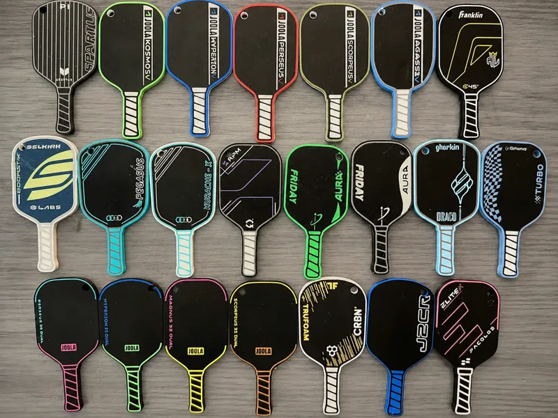 Pickleball MiniPaddle Keychain - Series 4