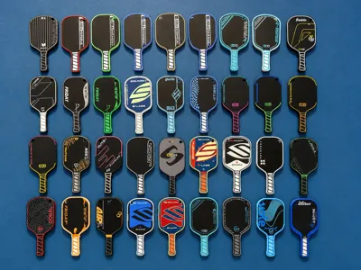 Pickleball MiniPaddle Keychain - Series 4