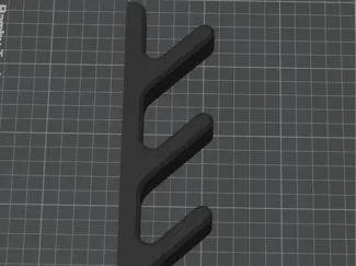 3 Hook Coat Rack