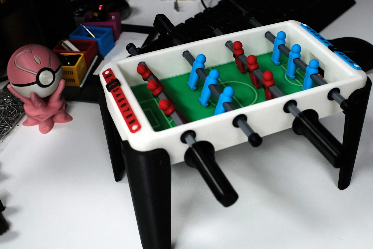 Office Mini Desk Foosball Table view 4