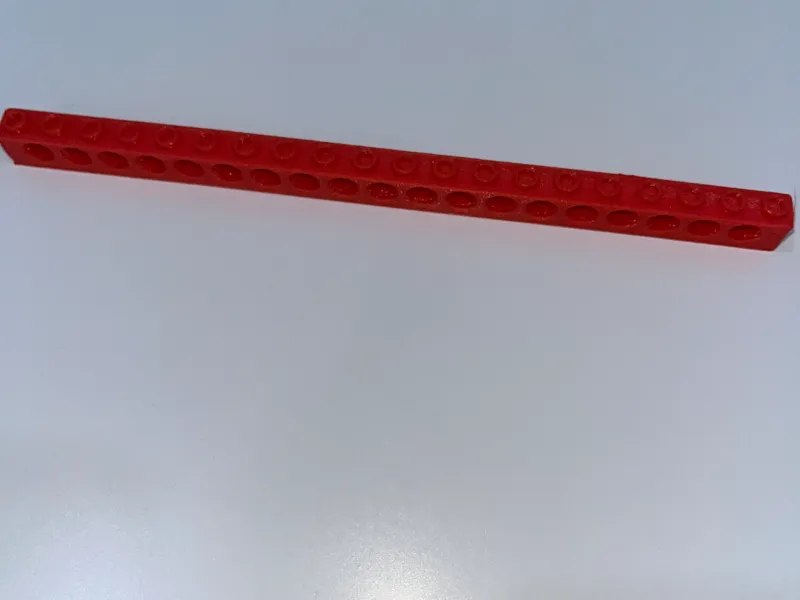 1x1x10 brick with 19 holes