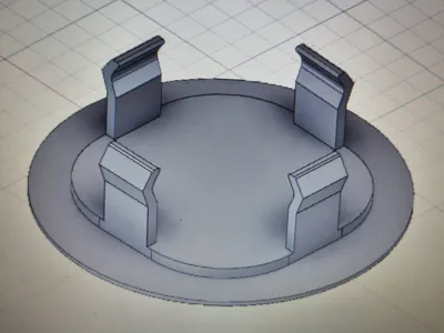 50 mm cover flush-mount
