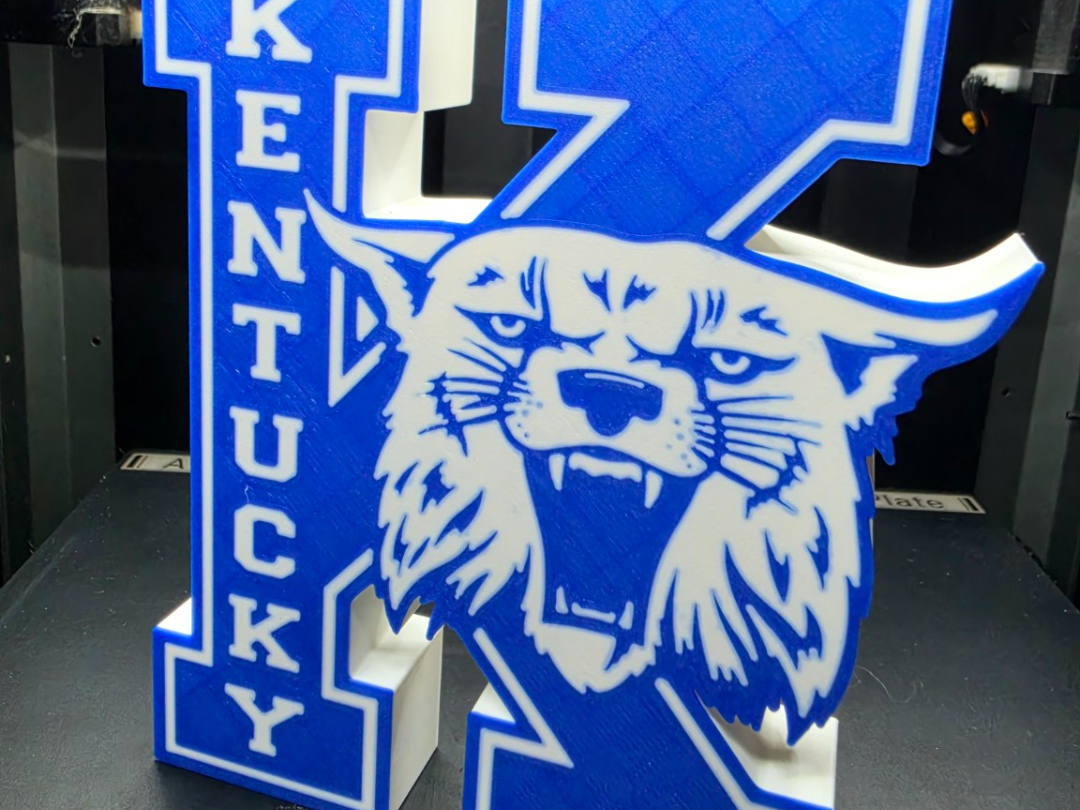 Kentucky Wildcats Power K Desk Sitter - 1