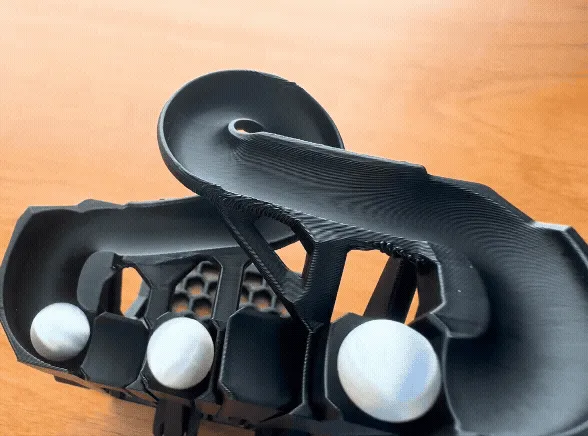 Print-in-Place Staircase Automaton Marble Run view 2