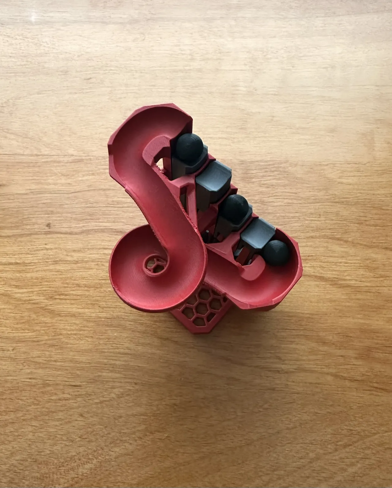 Print-in-Place Staircase Automaton Marble Run view 4