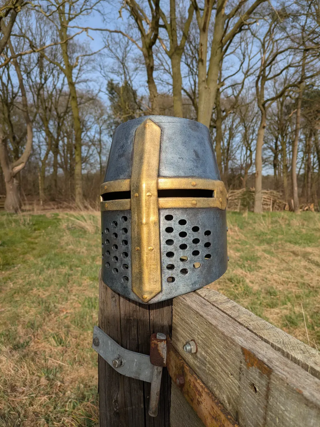 Crusader Helmet view 3