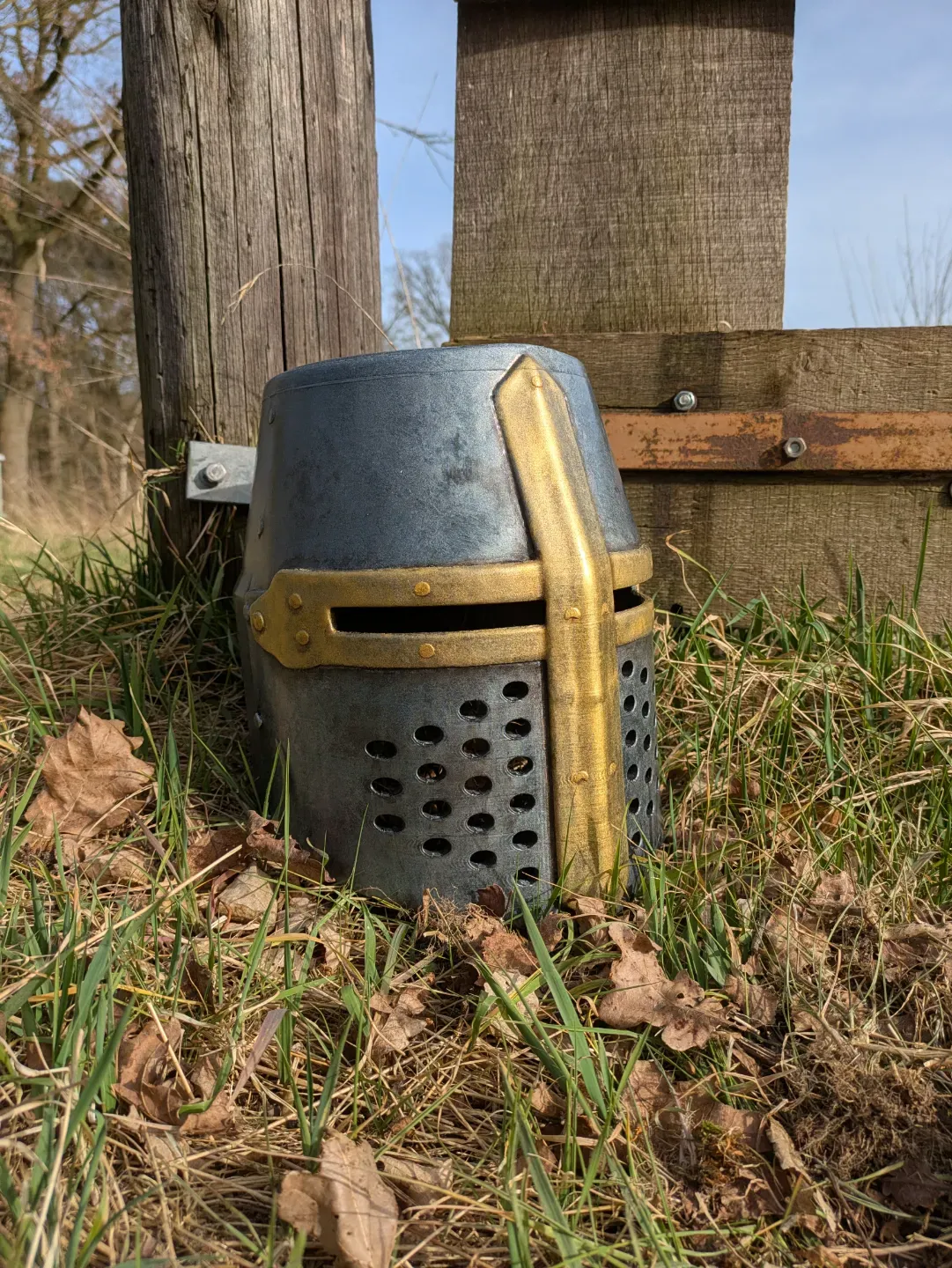 Crusader Helmet view 2