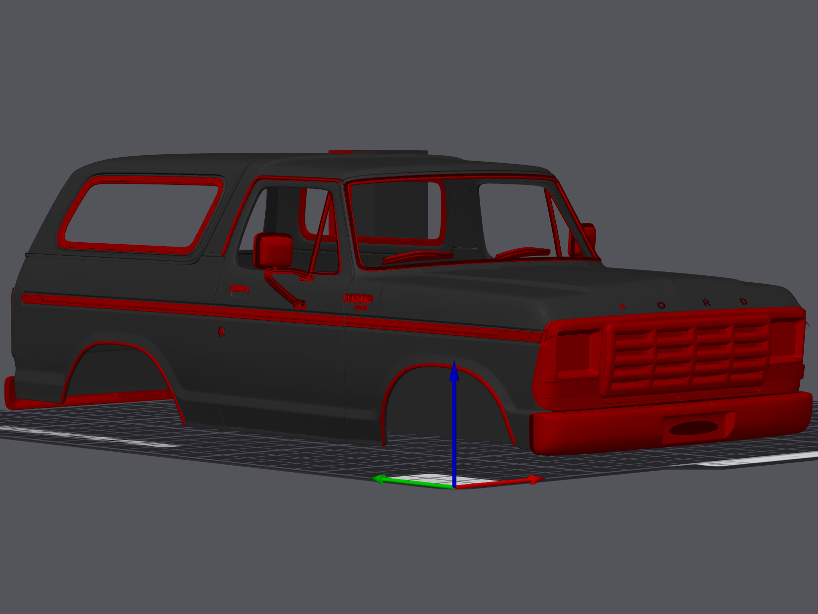 1978-79 ford bronco rc shell :)