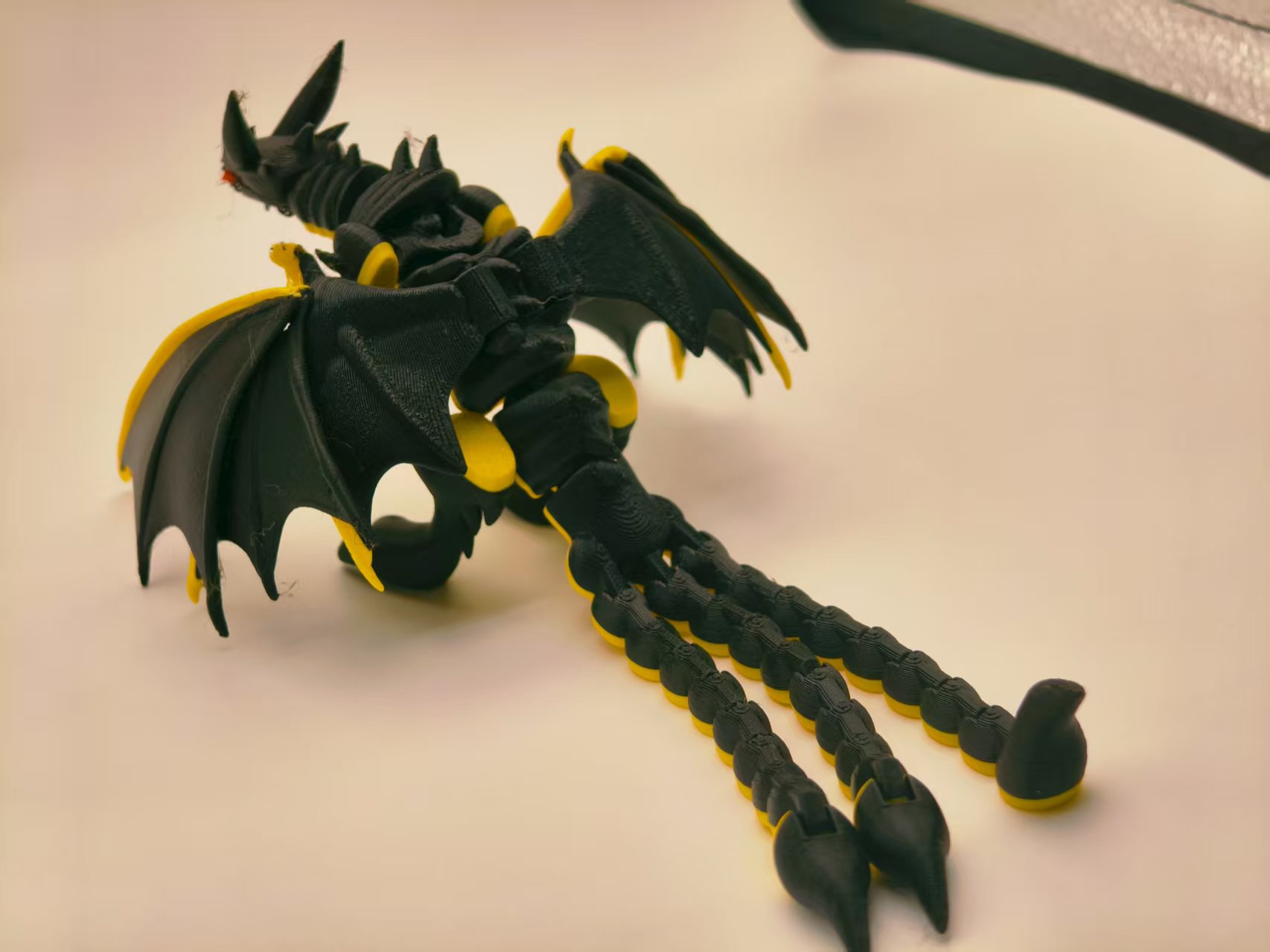 Miniatura 1 do modelo 3D 驯龙高手蝎子龙，无需支撑，MINI可打，手机直接打就OK