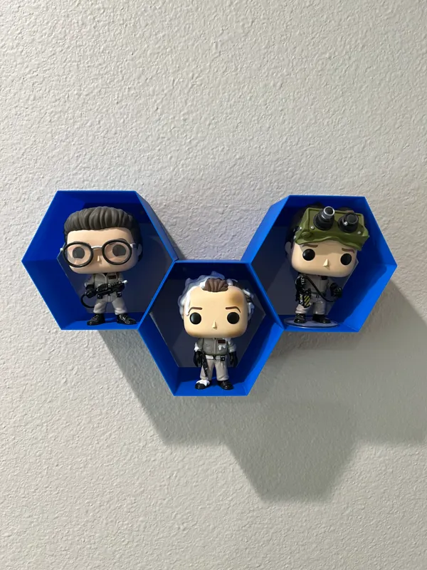 Présentoir hexagonal pour figurines Pop