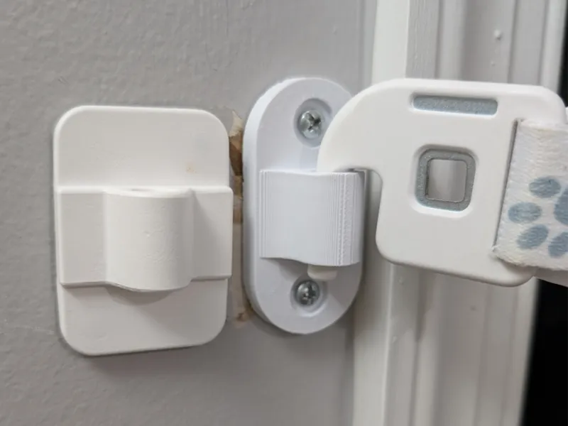 Door Strap Wall Hook with Screw Holes