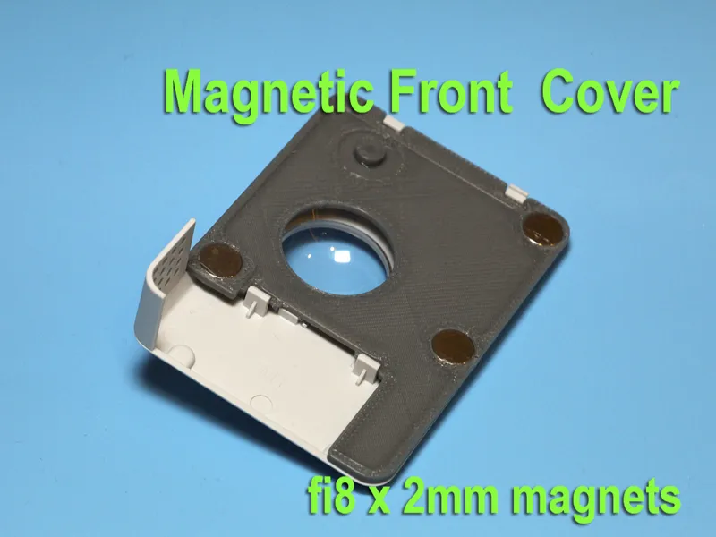 A1 / A1mini Magnetic Extruder Cover 8x2mm magnets
