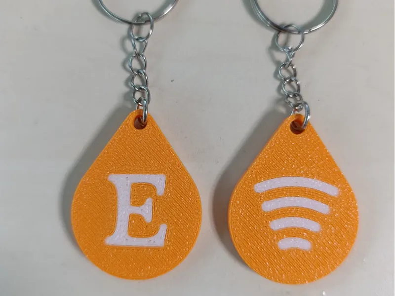 NFC keychain tag Etsy