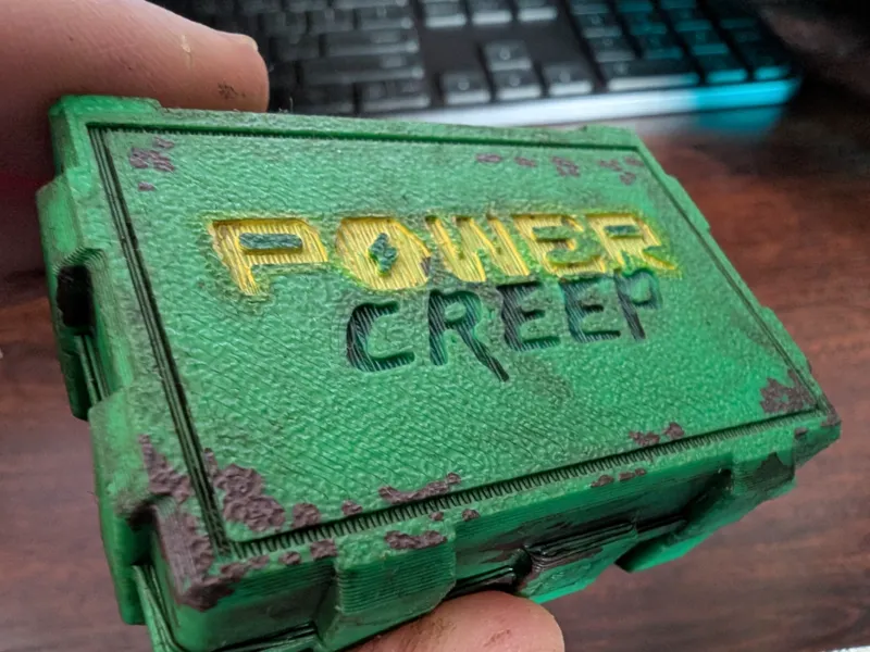 Power Creep Dice Box