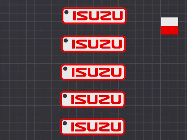 ISUZU Key Chain ( NO AMS ) 