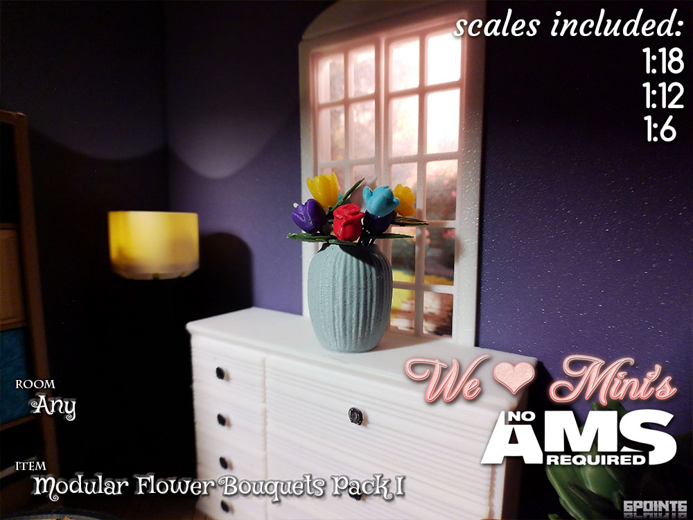 WLM - Modular Flower Bouquets Pack I