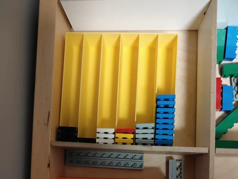 Modularer Baustein-Organizer (2x4 Größe)