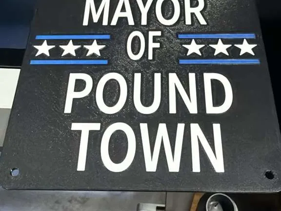 Mayor's Sign