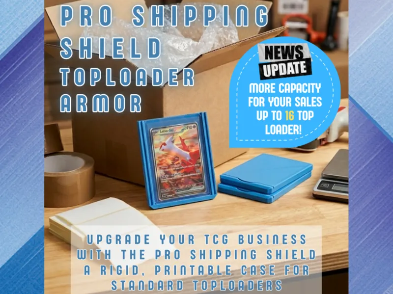 Pro Shipping Shield - Toploader Armor 