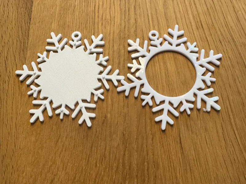 Snowflake Bilderrahmen