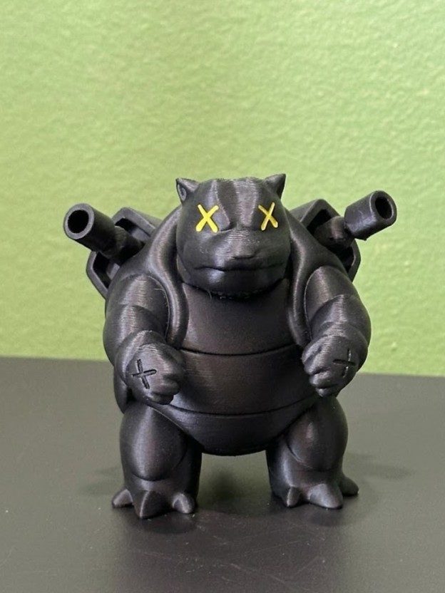 Miniatura 3 do modelo 3D KAWS x Blastoise