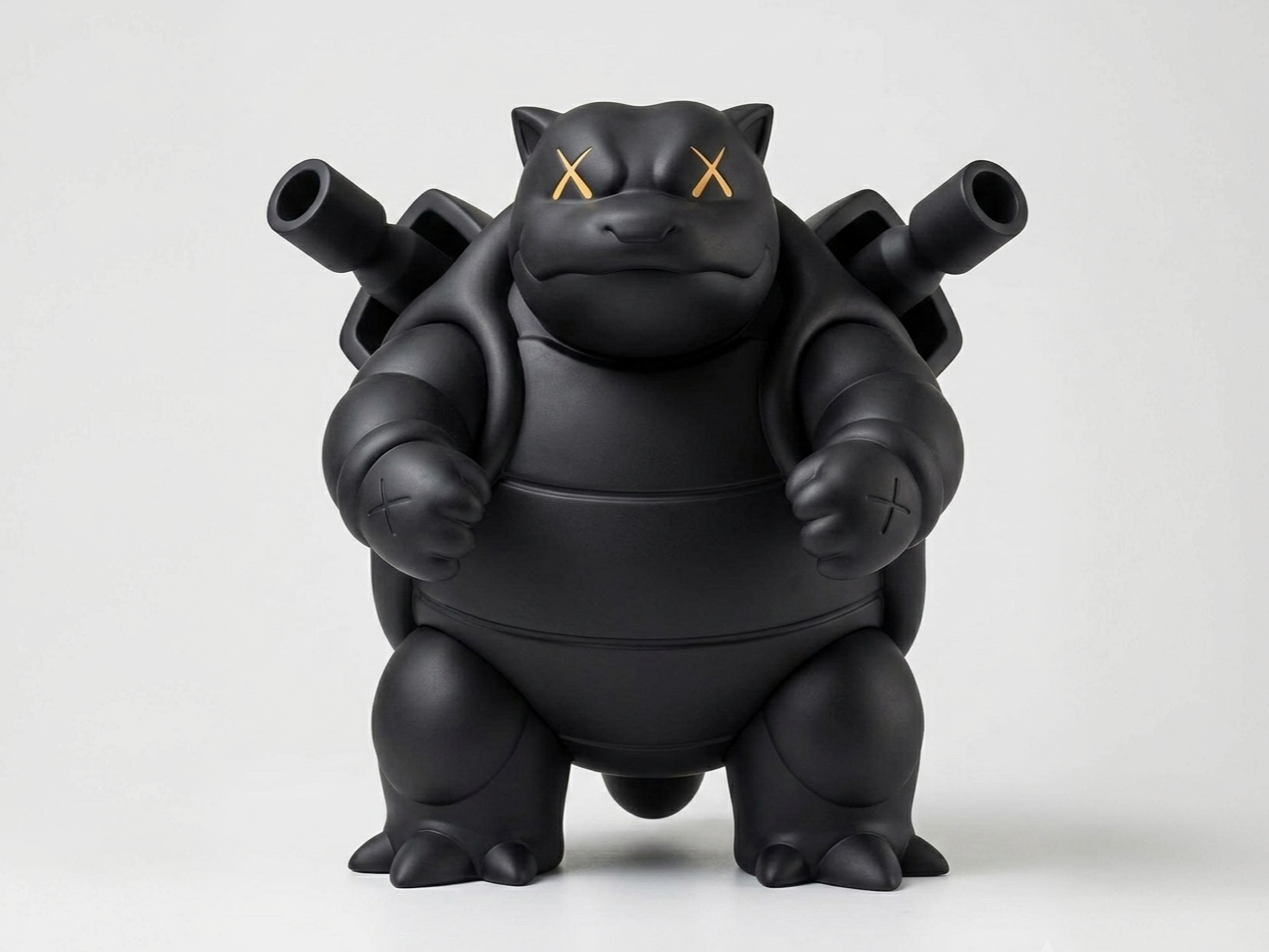 KAWS x Blastoise