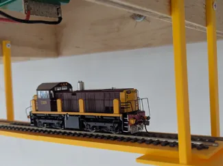Track pieces and Underbench Support for Track 