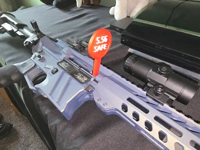 556/223 Weapon Safe Flag