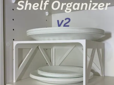 Cabinet Shelf Organizer v2