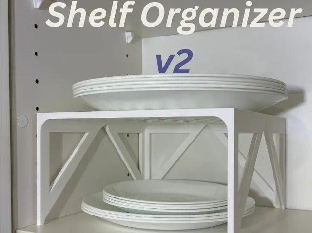 Cabinet Shelf Organizer v2