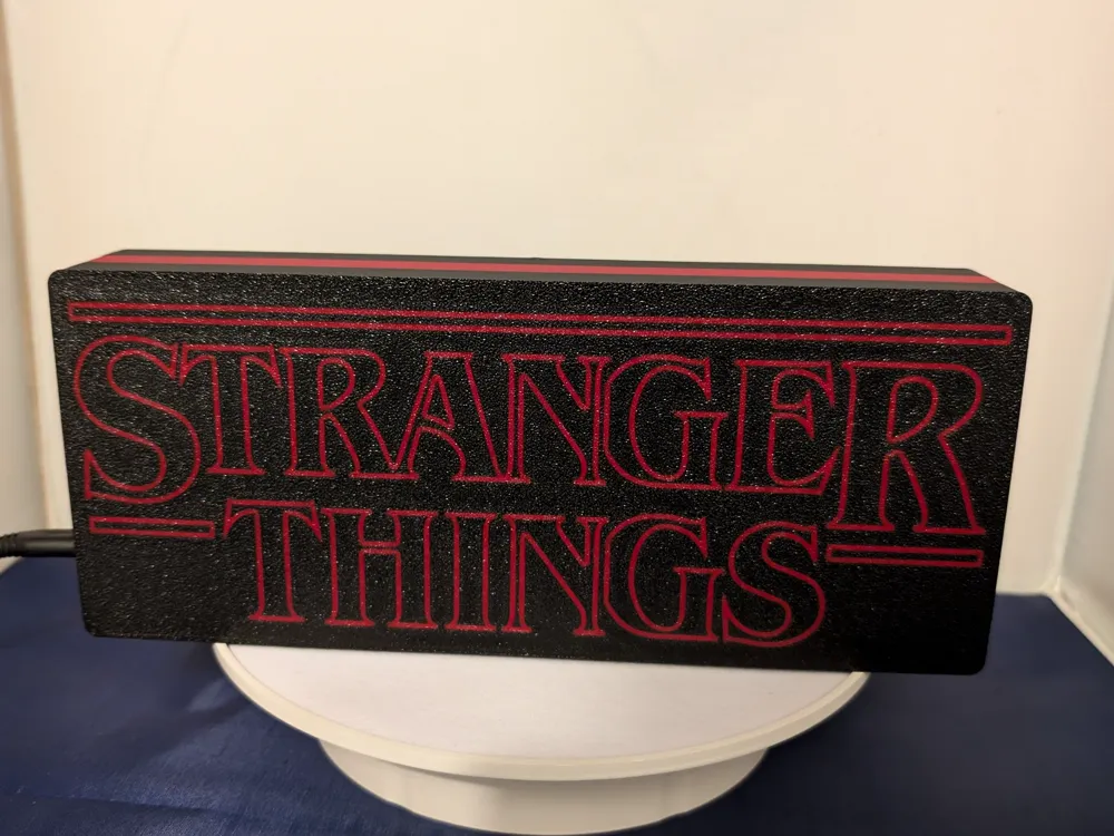 Spezielles Design „Stranger Things“-Lichtbox, dekoratives Schmuckstück als Geschenk