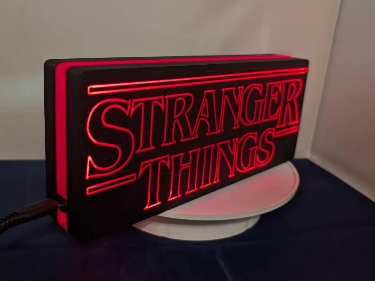 Regalo decorativo con gingillo decorativo con scatola luminosa di Stranger Things dal design speciale