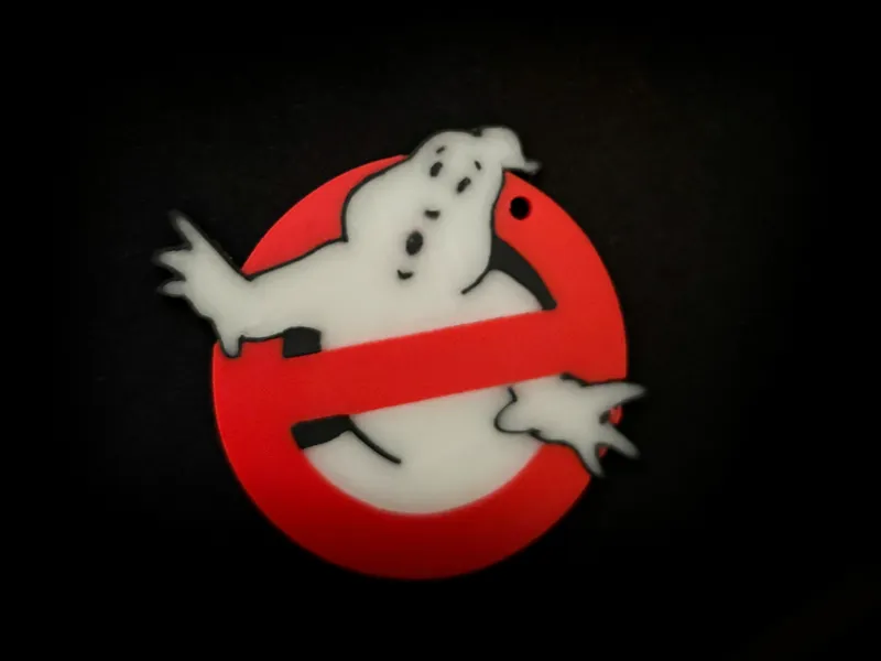 Ghostbusters key ring