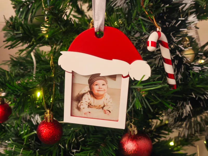 Santa Claus Hat Christmas Ornament