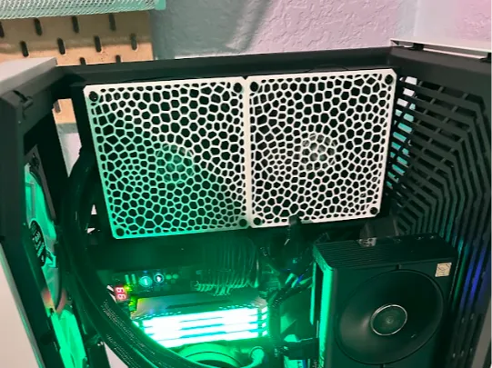 140MM Voronoi Fan cover