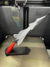 An enlarged base has been created to replace the base of the earliest version