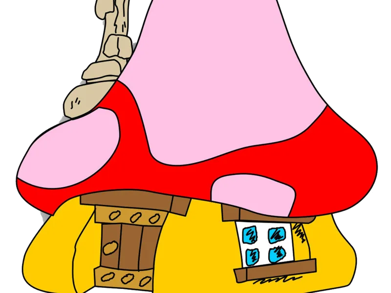 maison des Schtroumpf 