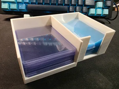 Parametric top loader/penny sleeve caddy thingy