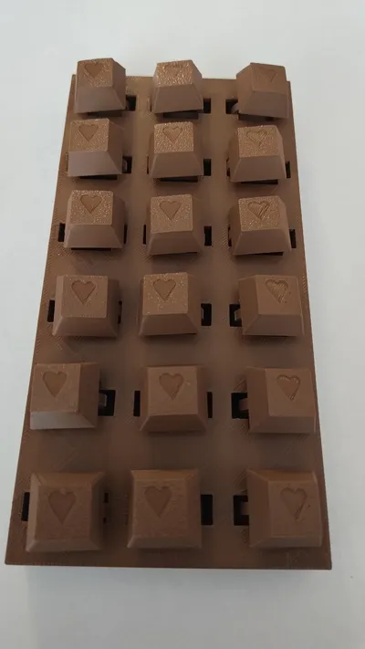 Parametric Valentine's Day Chocolate Fidget