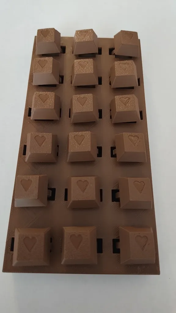 Parametric Valentine's Day Chocolate Fidget