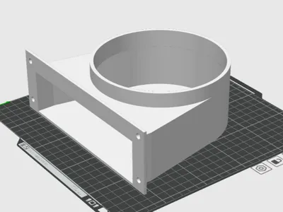 6 Inch Duct Exhaust Connector