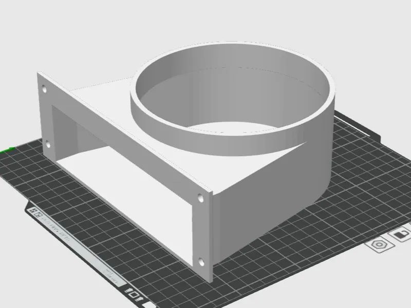 6 Inch Duct Exhaust Connector