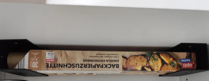 Baking Paper Holder in cardboard for cabinet