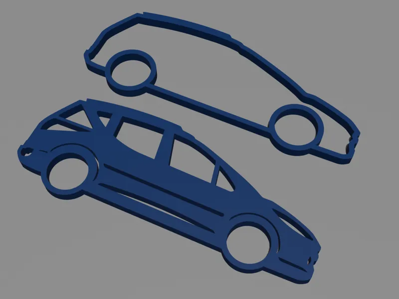PEUGEOT 207 SW - key chain